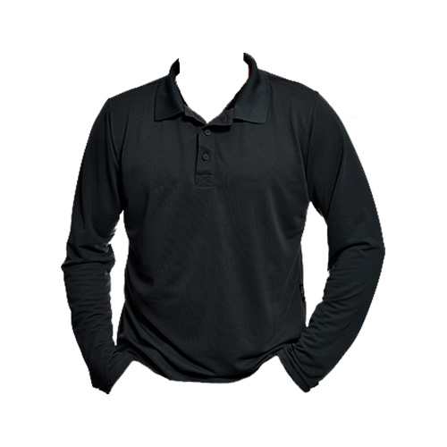 POLO PREZ CABALLERO MANGA LARGA - Artículos Promocionales MAS RECIO